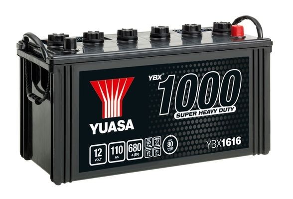 YBX1616 YUASA Batterie MERCEDES-BENZ UNIMOG