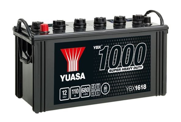 YBX1618 YUASA Batterie MERCEDES-BENZ UNIMOG