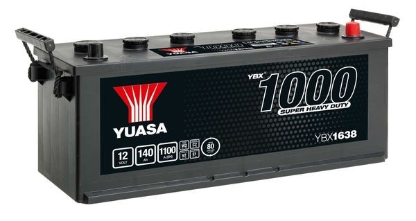 YUASA YBX1638 Batterie für MERCEDES-BENZ ACTROS LKW in Original Qualität