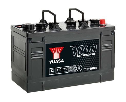 YBX1663 YUASA Batterie DAF 45