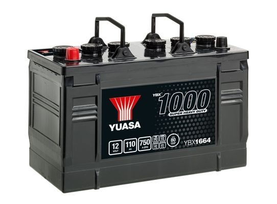 YBX1664 YUASA Batterie MITSUBISHI Canter (FB7, FB8, FE7, FE8) 7.Generation