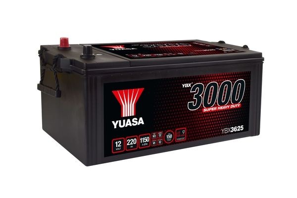 YBX3625 YUASA Batterie SCANIA L,P,G,R,S - series