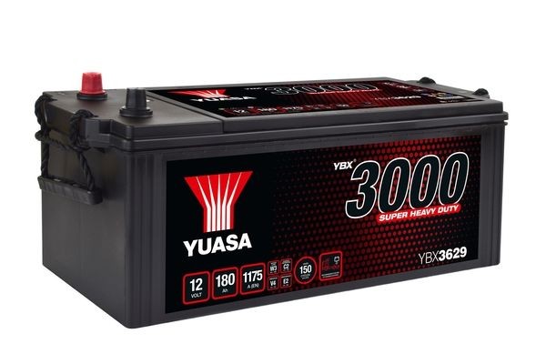 YBX3629 YUASA Batterie SCANIA L,P,G,R,S - series