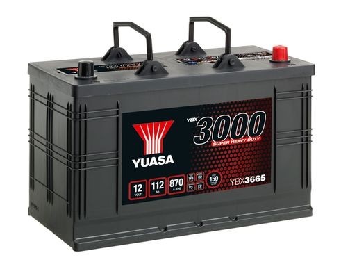 YBX3665 YUASA Batterie DAF F 600