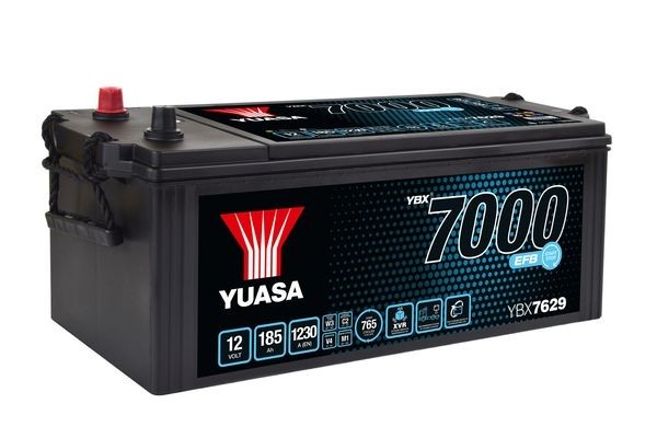 YBX7629 YUASA Batterie MERCEDES-BENZ UNIMOG