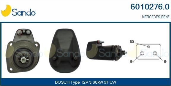 6010276.0 SANDO Anlasser für MERCEDES-BENZ online bestellen