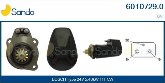 SANDO 6010729.0 Anlasser für DAF F 900 LKW in Original Qualität