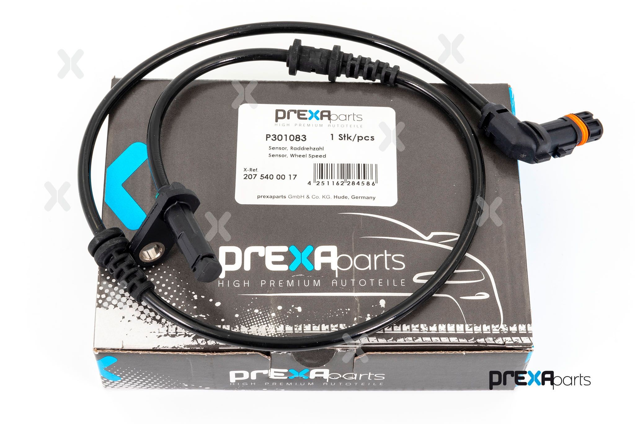 PREXAparts P301083 ABS sensor Front Axle