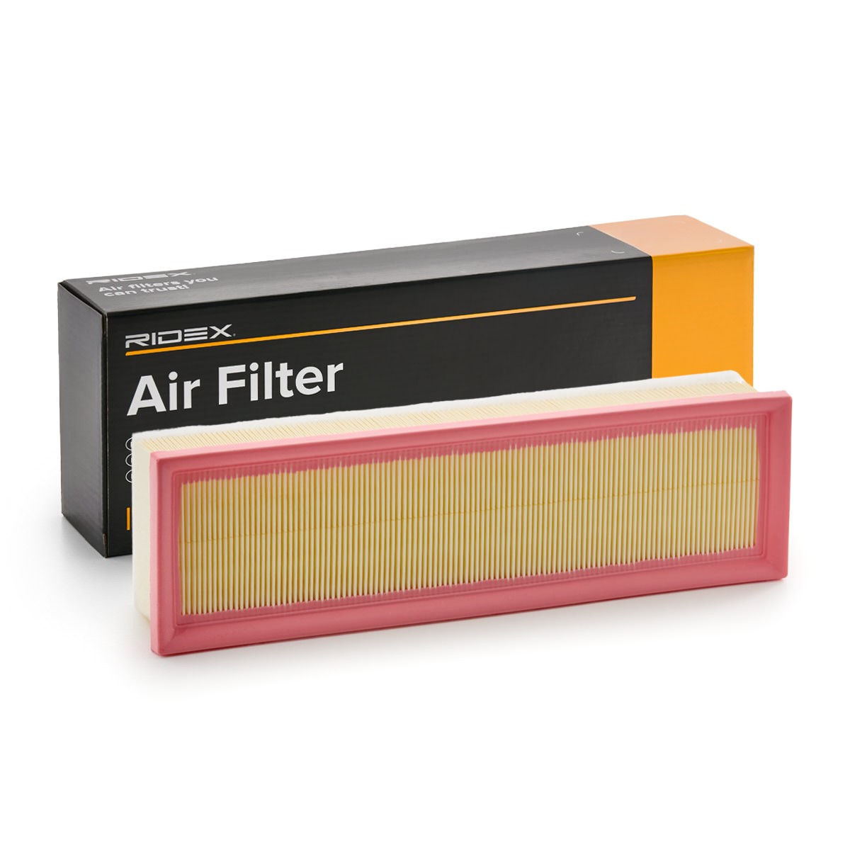 RIDEX 8A0892 Air filter 71mm, 102mm, 335mm, Filter Insert, with pre-filter