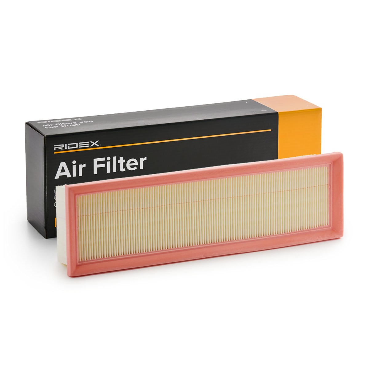 RIDEX 8A0897 Air filter 56mm, 102mm, 335mm, rectangular, Filter Insert, Air Recirculation Filter