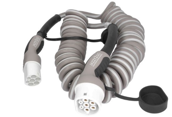 PHOENIX CONTACT Câble de recharge spiralé - Type2 - Type2 - 4m