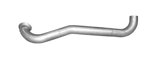 62602VL VANSTAR Exhaust pipes RENAULT TRUCKS Length: 1230mm, Rear