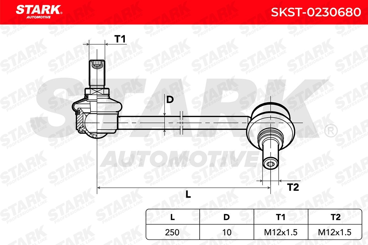 OEM-quality STARK SKST-0230680 Link rod