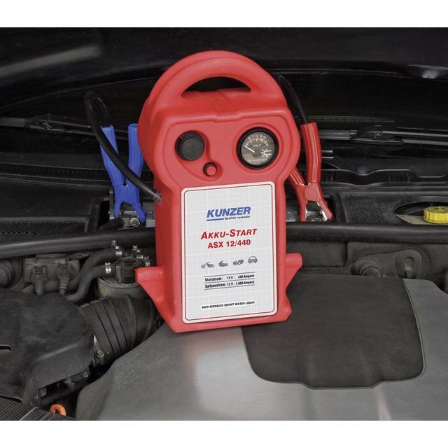 ASX 12/440 KUNZER Batterie, Starthilfegerät Batterie-Kapazität: 12Ah, mit  Batteriezustandsanzeige ▷ AUTODOC Preis und Erfahrung