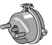 KNORR-BREMSE Kolbenbremszylinder für MAN - Artikelnummer: K015589N00