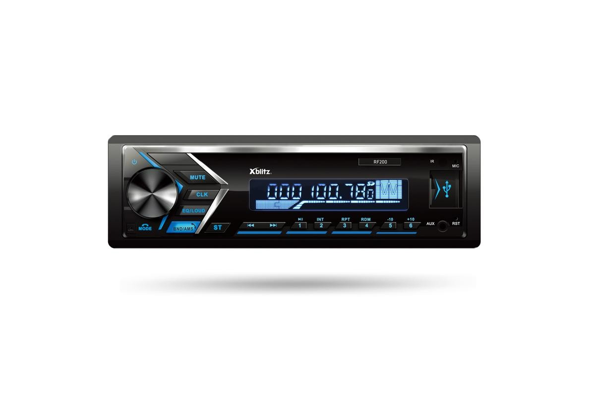 RF 200 Auto rádio XBLITZ Test