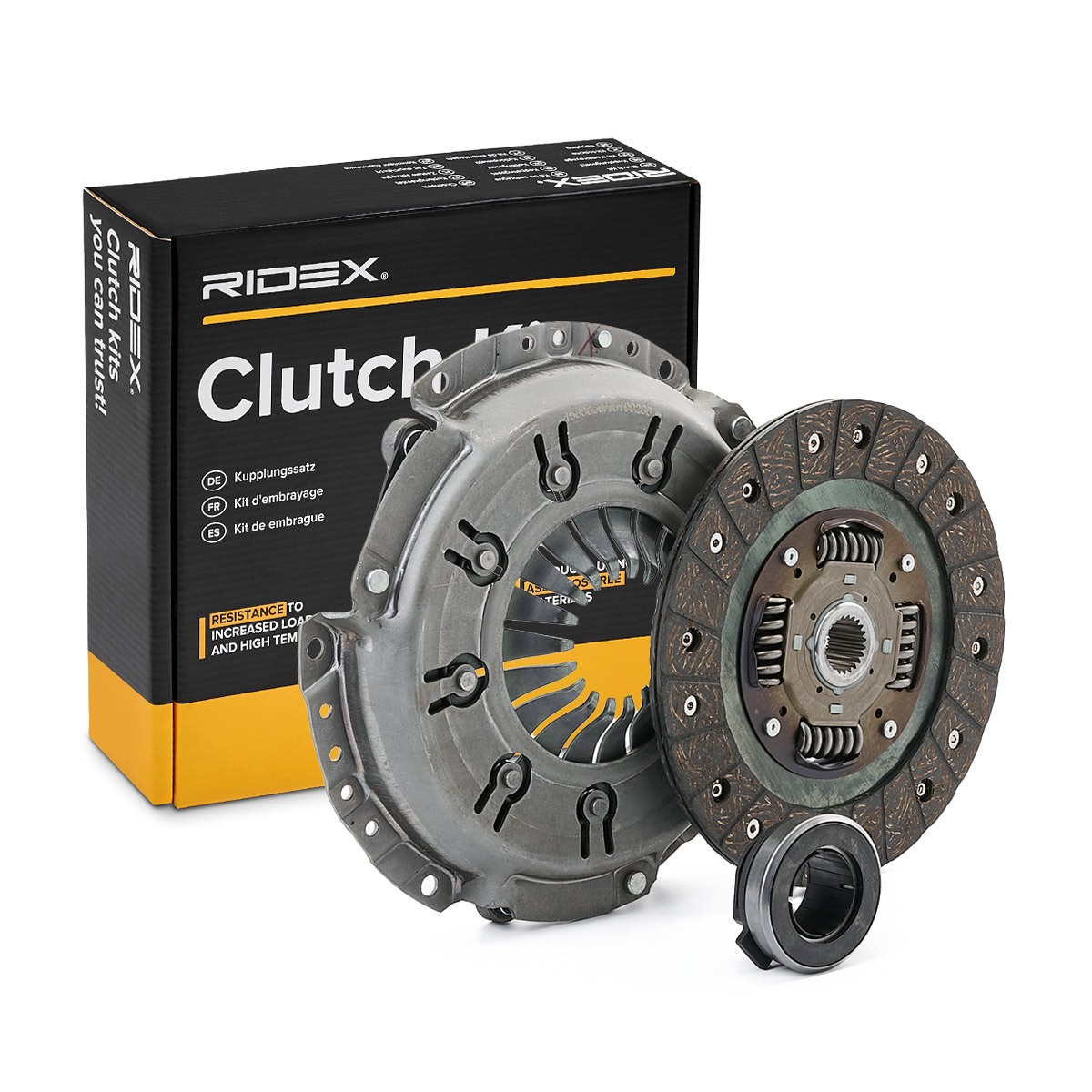 RIDEX 479C0282 Clutch kit with bearing(s), 216mm