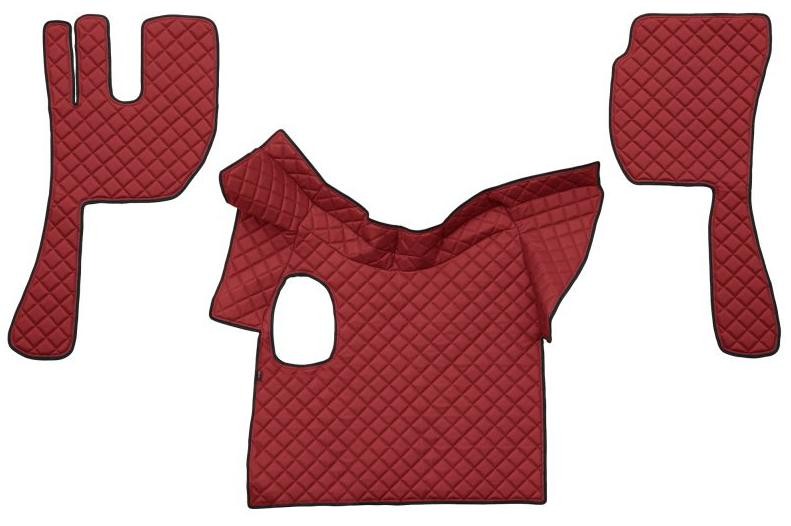 F-CORE Leatherette, Front, Quantity: 3, red Car mats FL12 RED buy