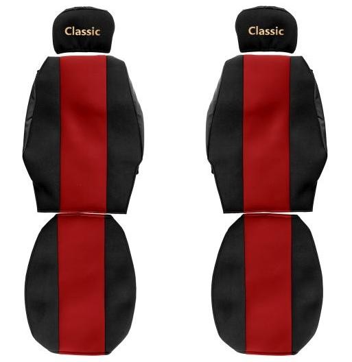 F-CORE ContiClassic red, Patterned, Textile, Front Number of Parts: 6-part Seat cover PS02 RED buy