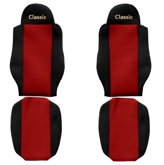 Car seat cover F-CORE ContiClassic PS04RED