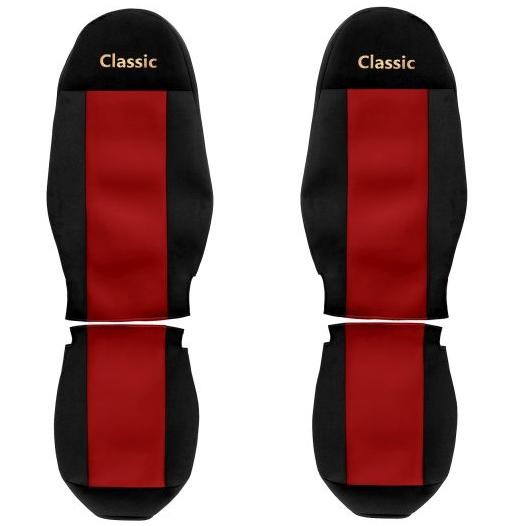 Seat covers Trucks F-CORE ContiClassic PS10RED