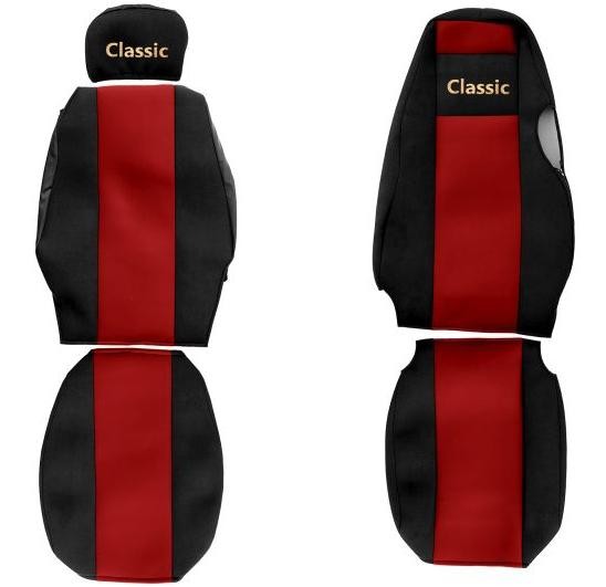 Seat covers Trucks F-CORE ContiClassic PS15RED