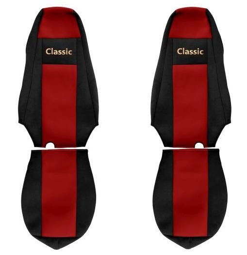 Seat covers Trucks F-CORE ContiClassic PS16RED