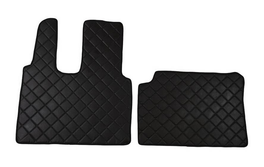 F-CORE Leatherette, Front, Quantity: 2, black Car mats FF03 BLACK buy