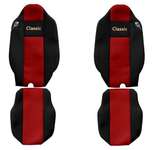 Seat covers Trucks F-CORE ContiClassic PS30RED