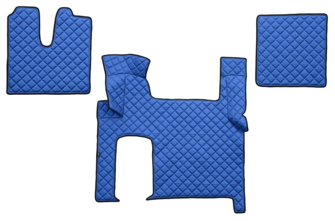 F-CORE Leatherette, Front, Quantity: 3, blue, Tailored Car mats FL06 BLUE buy