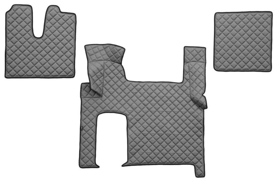 F-CORE Leatherette, Front, Quantity: 3, grey, Tailored Car mats FL06 GRAY buy