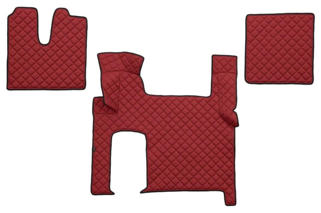 F-CORE Leatherette, Front, Quantity: 3, red Car mats FL06 RED buy