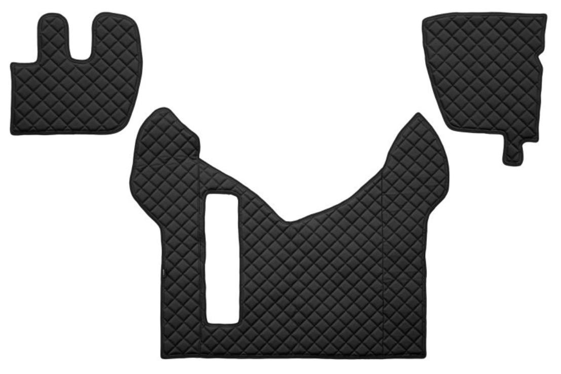 F-CORE Eco-Leder, vorne, Menge: 3, schwarz Fußmatten FL07 BLACK kaufen