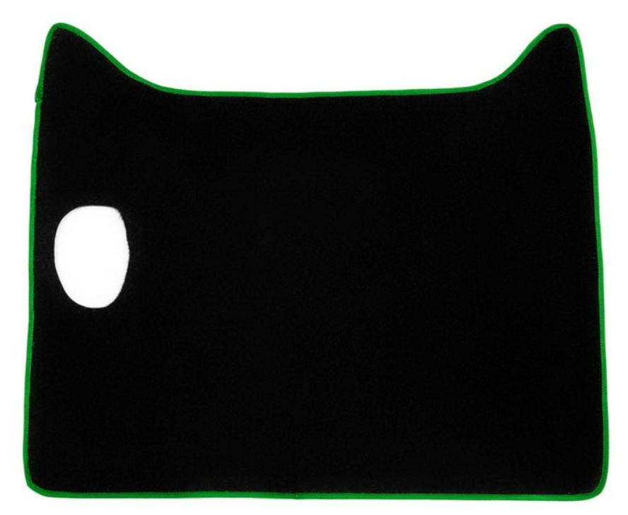 F-CORE CMT03 GREEN Floor mats Textile, Front, Quantity: 1, green