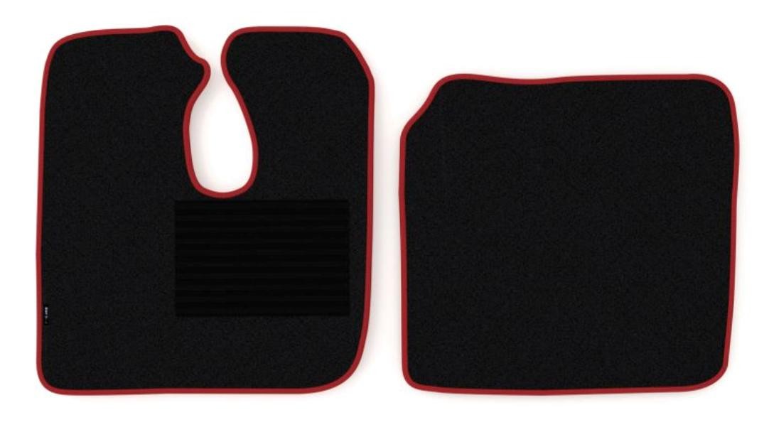 F-CORE Textile, Front, Quantity: 2, red Car mats MT07 RED buy