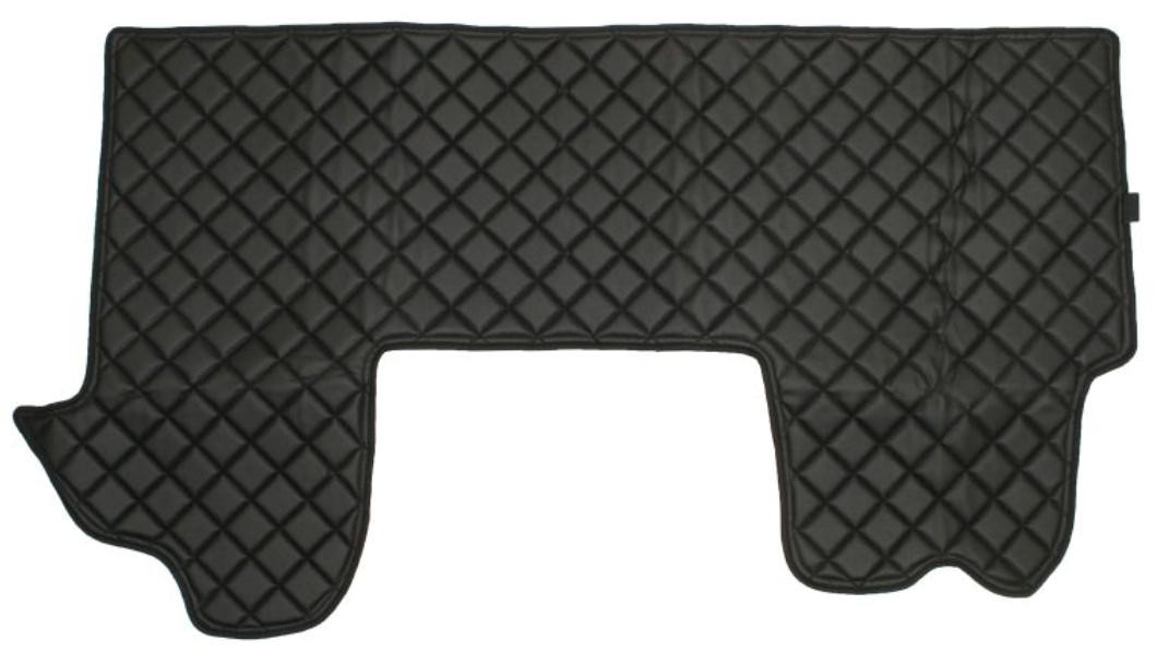 F-CORE FL20 BLACK Floor mats Leatherette, Front, Quantity: 1, black