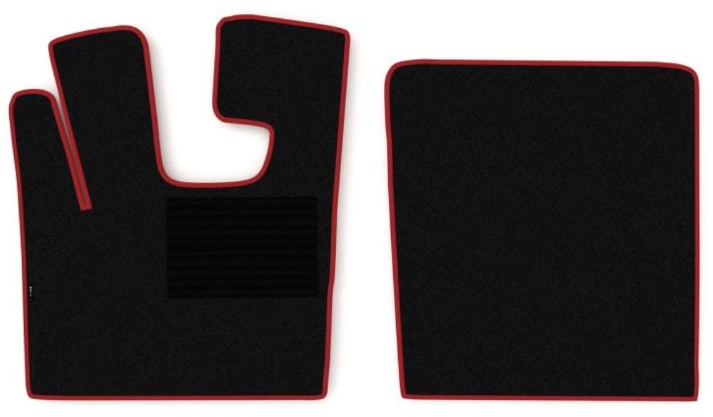 Car mats Red F-CORE MT02RED