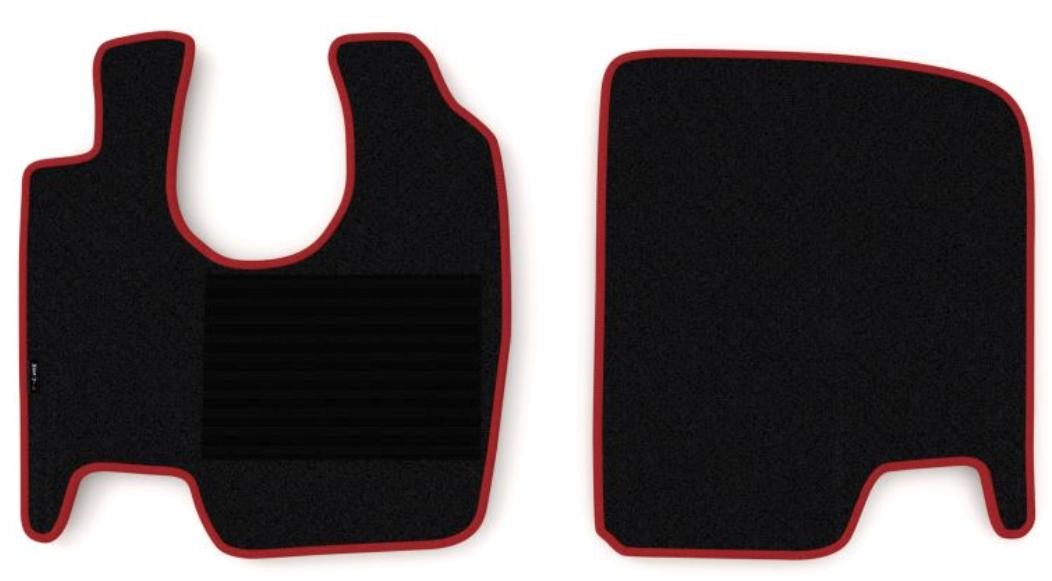 F-CORE Textile, Front, Quantity: 2, red Car mats MT25 RED buy