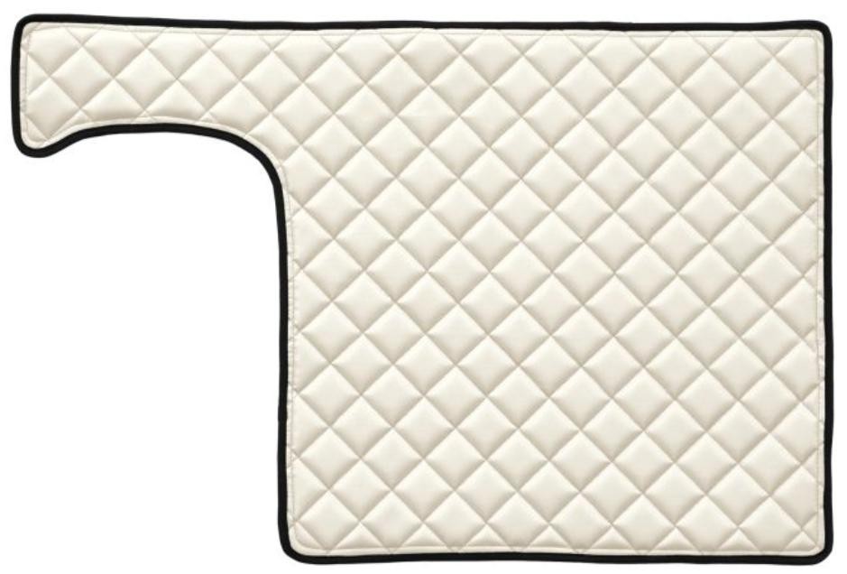 F-CORE Leatherette, Front, Quantity: 1, Ivory White Car mats FZ10 CHAMP buy