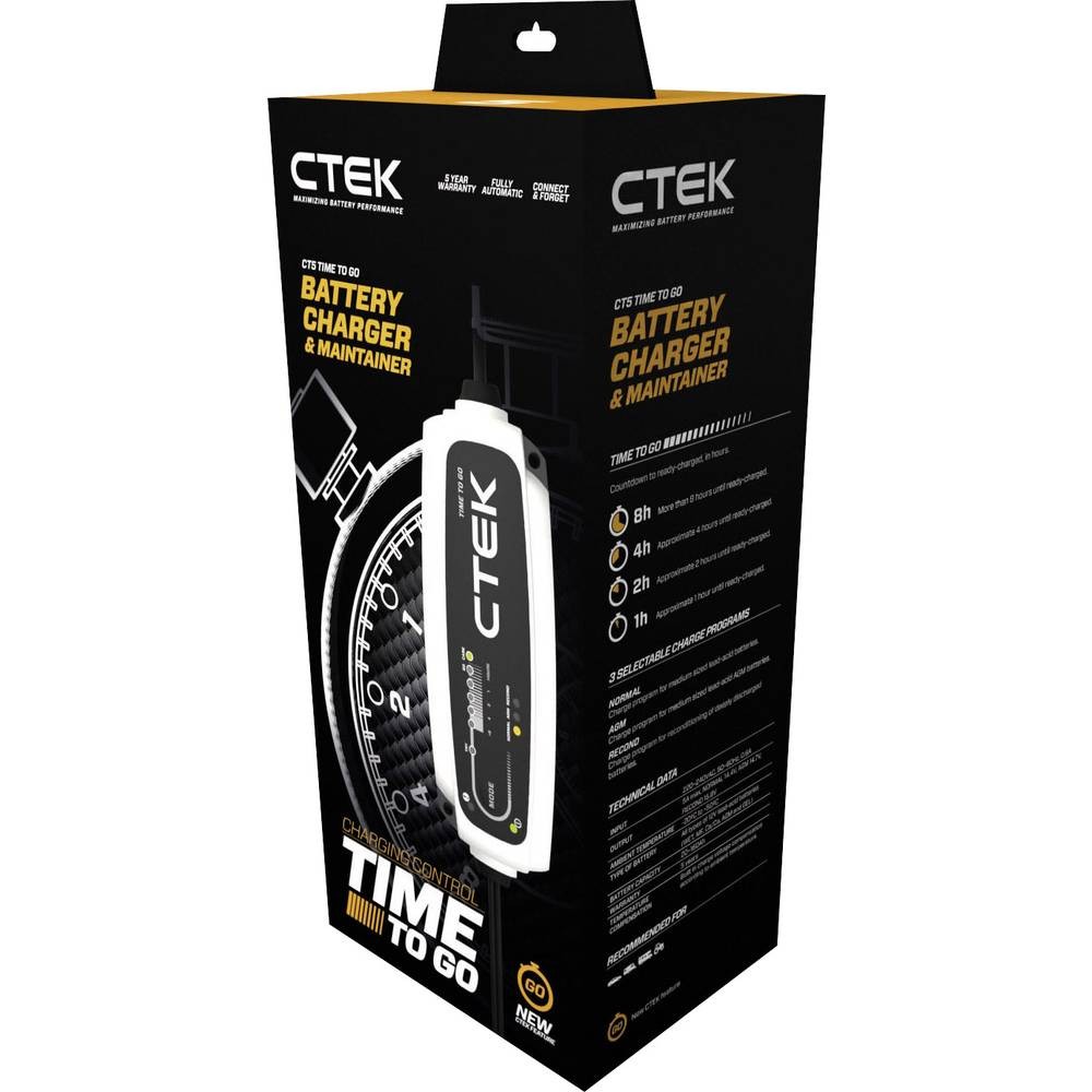 56-899 CTEK CT5 LITHIUM XS Battery Charger portable, trickle charger, 5A,  12V, 5-60Ah ▷ AUTODOC price and review