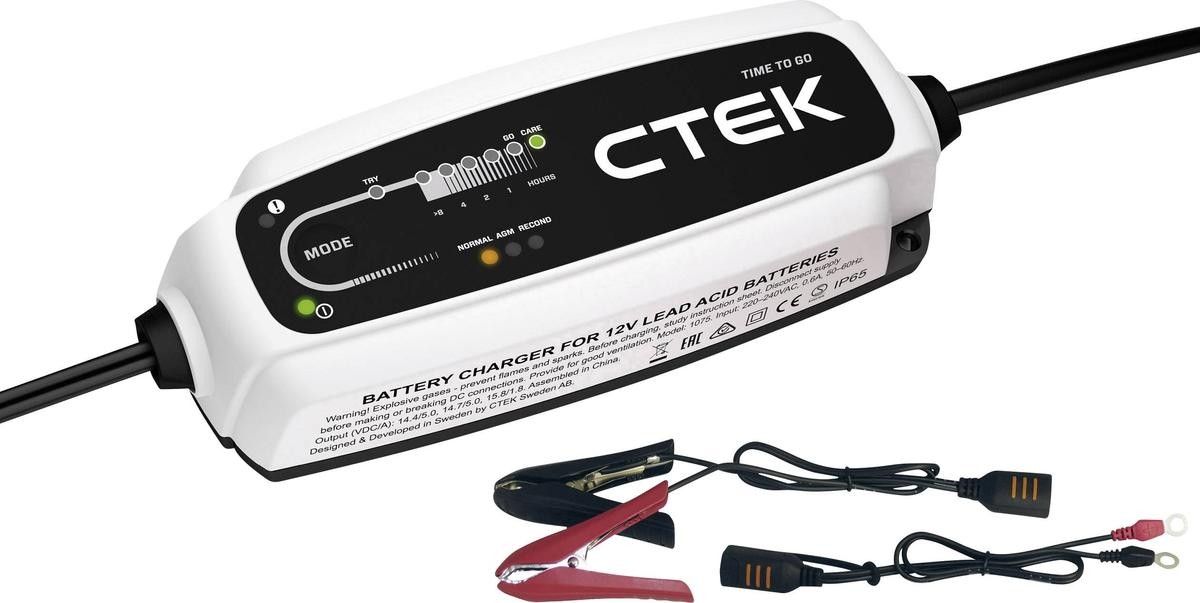 CTEK MXS 5.0 56-305 Batterieladegerät tragbar, Erhaltungsladegerät, 5A, 12V,  1.2-110Ah ▷ AUTODOC Preis und Erfahrung