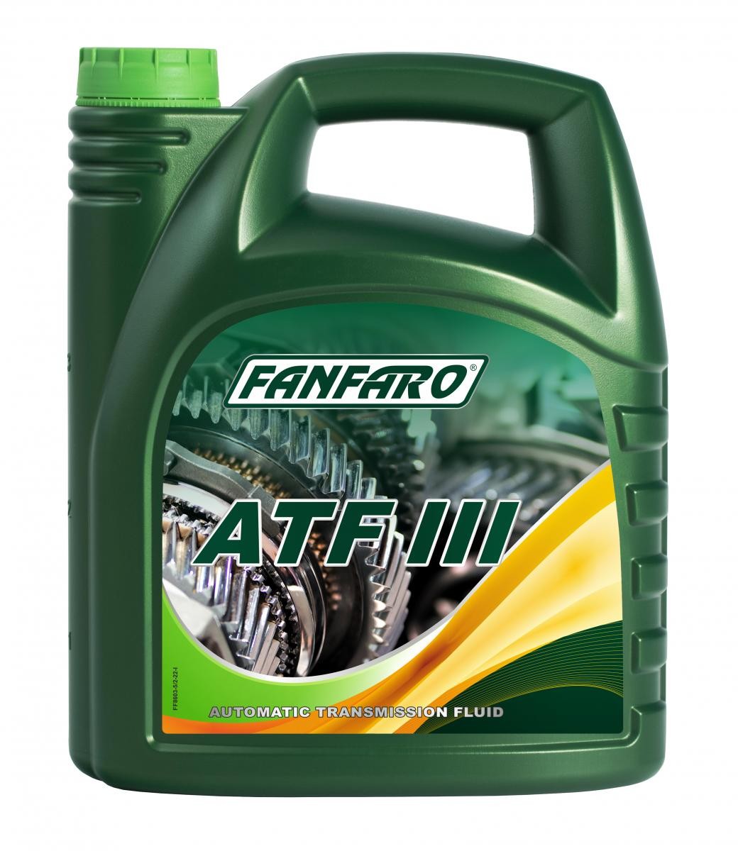 FANFARO ATF III ATF III, 4l, red Automatic transmission oil FF8603-4 buy