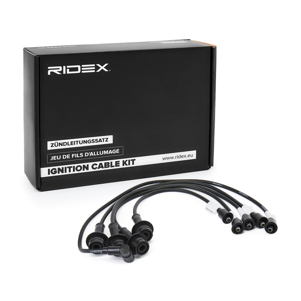 Original RIDEX Spark plug leads 685I0285 for TOYOTA 1000/Publica