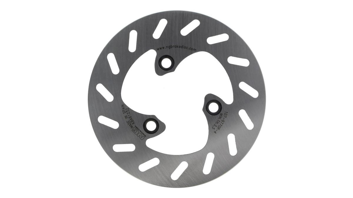 NG Front and Rear, 190x4mm, 3 Ø: 190mm, Num. of holes: 3, Brake Disc Thickness: 4mm Brake rotor 107 buy