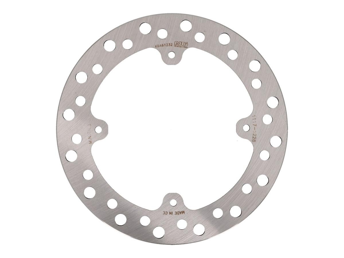 NG Rear, 220x4mm, 4 Ø: 220mm, Num. of holes: 4, Brake Disc Thickness: 4mm Brake rotor 1117 buy