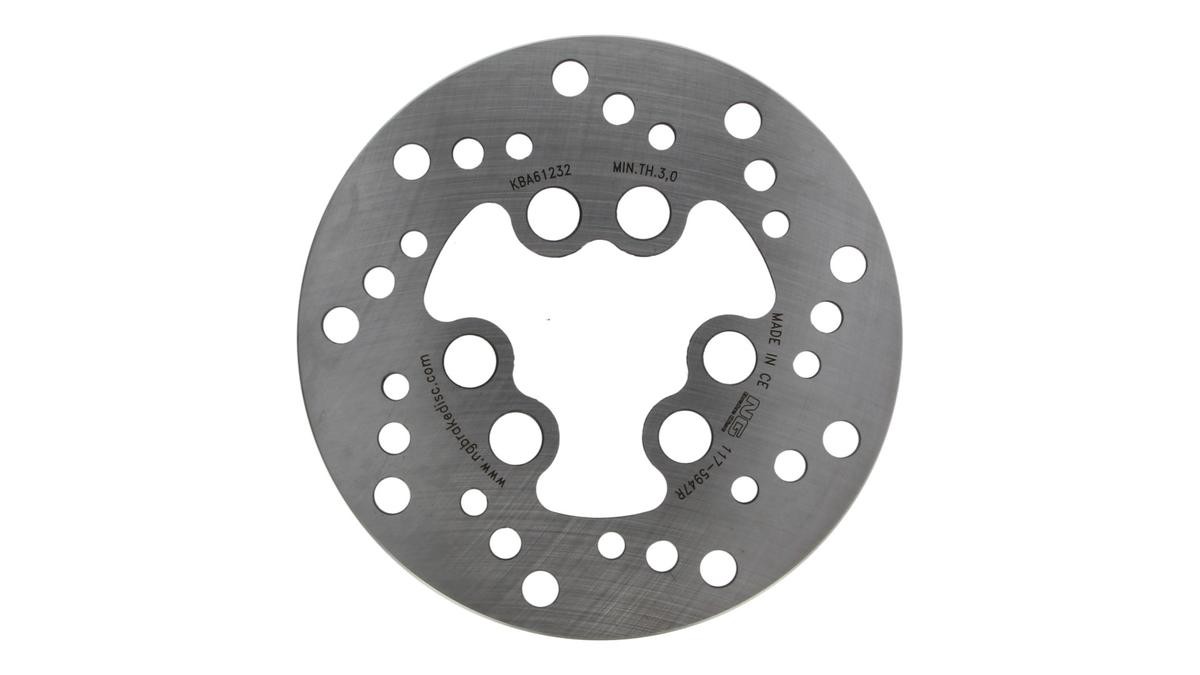 NG Rear, 185x3.5mm, 6 Ø: 185mm, Num. of holes: 6, Brake Disc Thickness: 3.5mm Brake rotor 117 buy