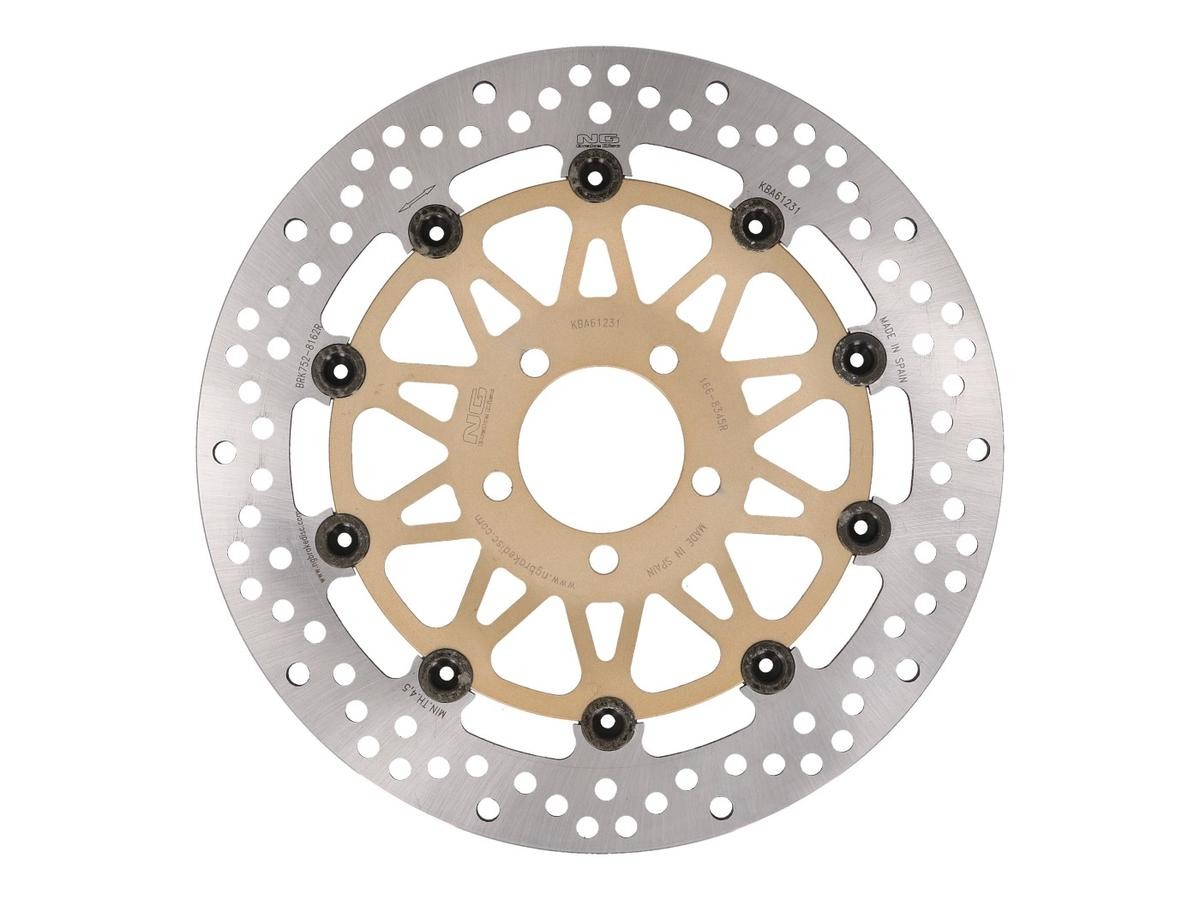 NG Front, 296x5mm, 5 Ø: 296mm, Num. of holes: 5, Brake Disc Thickness: 5mm Brake rotor 1212 buy
