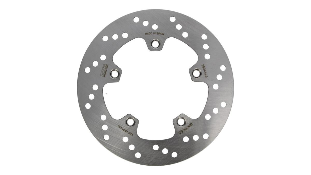 NG Rear, 220x4mm, 5 Ø: 220mm, Num. of holes: 5, Brake Disc Thickness: 4mm Brake rotor 290 buy