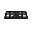 02108 License plate frames Black, Coated from UTAL at low prices - buy now!