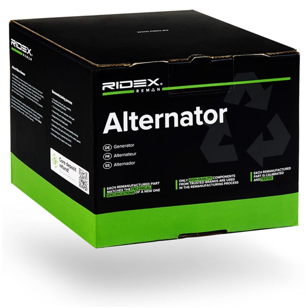 Original 4G0202R RIDEX REMAN Alternator PEUGEOT